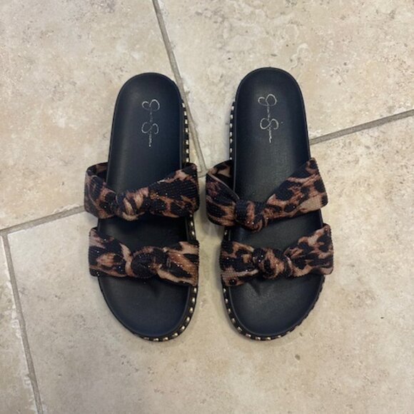 Studded Slide Sandals - Picture 1 of 5